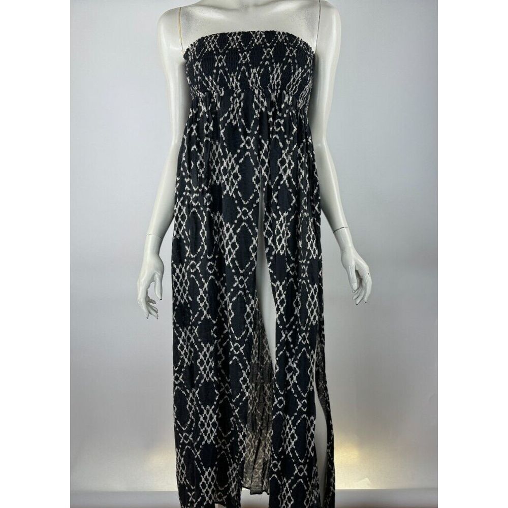 Anthropologie‎ Tube Slit Beach Dress Women S NWT $98 Elastic Top Lightweight